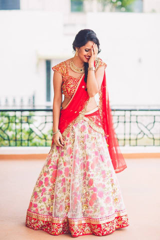 Floral Lehenga
